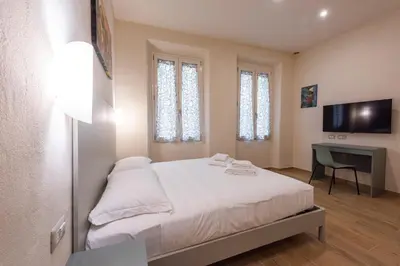 Letto o letti in una camera di Mercato Contemporary Apartment by Mmega
