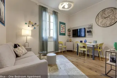 TV o dispositivi per l'intrattenimento presso Bice & Krizia Apartments by Mamo Florence