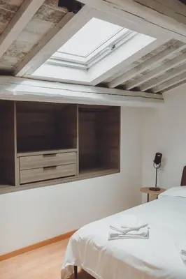 Letto o letti in una camera di Matteotti A6