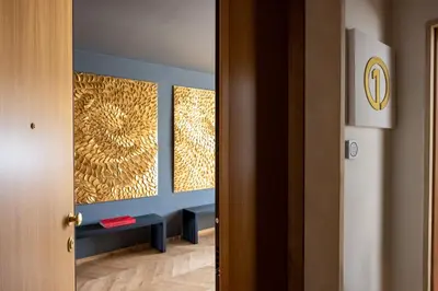 Area soggiorno di Oro1 Florence Luxury Apartment by Mmega