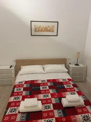 Letto o letti in una camera di Lauren Apartment