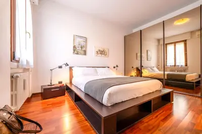 Letto o letti in una camera di Sunlight Fortezza