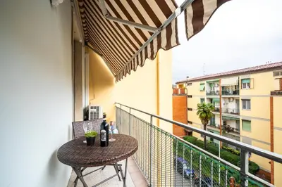 Balcone o terrazza di FIRENZE Appartamento Coverciano Rayna