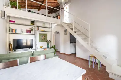 TV o dispositivi per l'intrattenimento presso Botticelli Apartment - Florence Dolce Vita