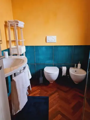 Bagno di Mansarda luminosa e confortevole