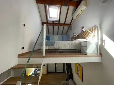 Letto o letti a castello in una camera di Loft Casa EGLi