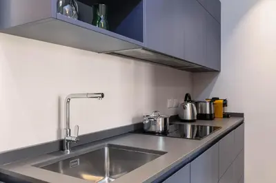 Cucina o angolo cottura di Torretta Penthouse Luxury Apartment In Florence By Palazzo Pazzi Vitali