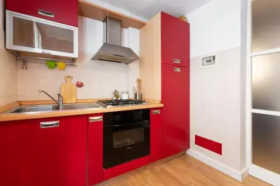 Cucina o angolo cottura di Keys of Italy - Mercato 20 - Modern 1 bedroom nearby Mercato Centrale