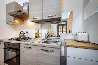 Cucina o angolo cottura di YiD apartment with little garden