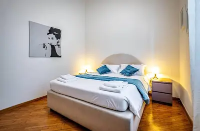 Letto o letti in una camera di YiD apartment with little garden