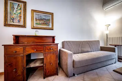 Area soggiorno di YiD apartment with little garden