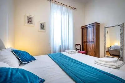 Letto o letti in una camera di YiD apartment with little garden