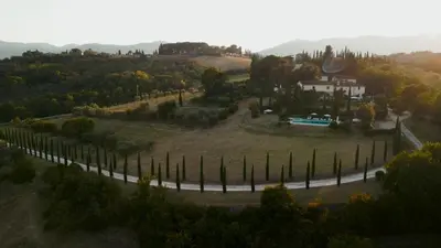 Paesaggio naturale nelle vicinanze dell'agriturismo