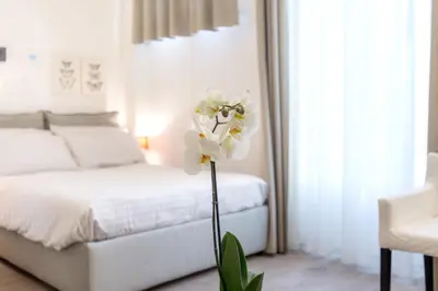 Letto o letti in una camera di Santa Croce Studio