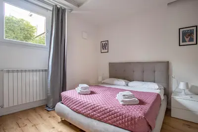 Letto o letti in una camera di Fortezza House