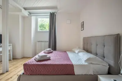 Letto o letti in una camera di Fortezza House
