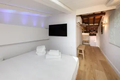 Letto o letti in una camera di Giglio Celeste by Mmega