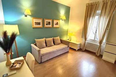 Area soggiorno di Petrarca Sweet Home