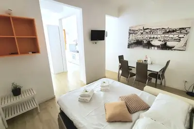 Letto o letti in una camera di Macci Florence Sweet Apartment