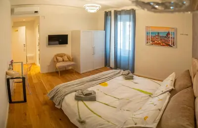 Letto o letti in una camera di Liberty Seasons