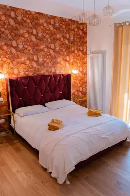 Letto o letti in una camera di Liberty Seasons