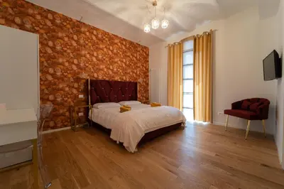 Letto o letti in una camera di Liberty Seasons