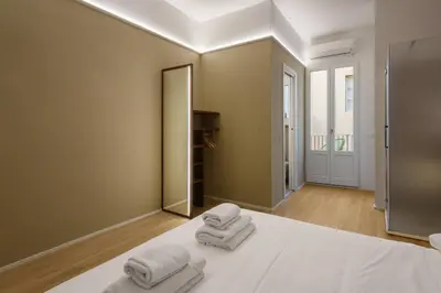 Letto o letti in una camera di Anguillara Full Design by Mmega
