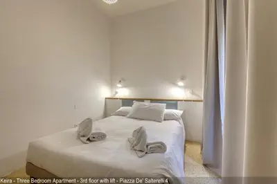 Letto o letti in una camera di Salterelli Apartments by Mamo Florence