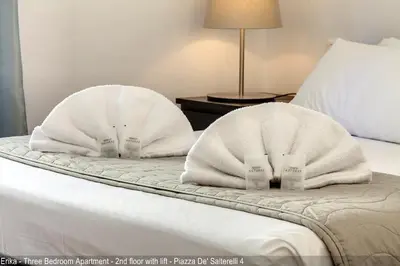 Letto o letti in una camera di Salterelli Apartments by Mamo Florence