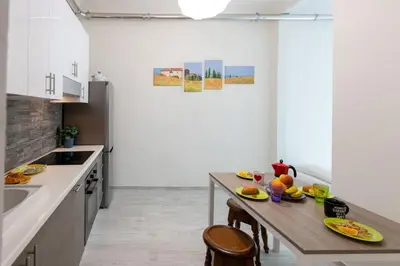 Cucina o angolo cottura di Stazione - Arno River apartment