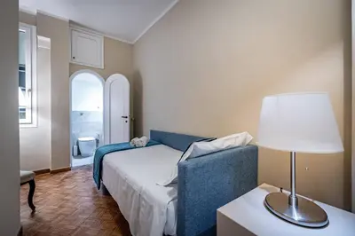 Letto o letti in una camera di YD balcony on Pontevecchio view