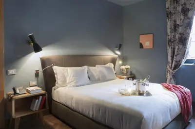 Letto o letti in una camera di Hotel Garibaldi Blu - WTB Hotels