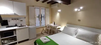 Letto o letti in una camera di Appartamento Mughetto