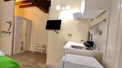 TV o dispositivi per l'intrattenimento presso Appartamento Mughetto