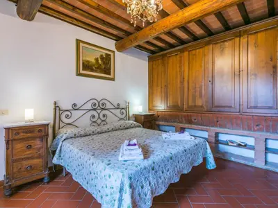 Letto o letti in una camera di Apartment Mangiatoia by Interhome
