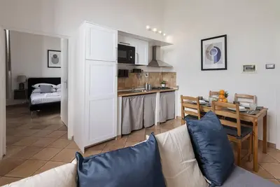 Cucina o angolo cottura di UNYCA - Florence Central Market Apartment 1