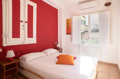 Letto o letti in una camera di Apartment Palazzuolo