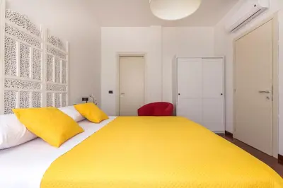 Letto o letti in una camera di Casa Margarita