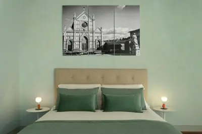 Letto o letti in una camera di UNYCA - Santa Croce Stunning View in Florence