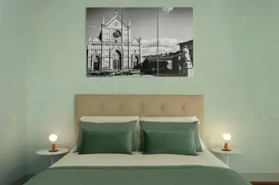 Letto o letti in una camera di UNYCA - Santa Croce Terrace