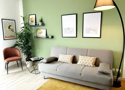 Area soggiorno di [Deledda19] Casa a 15 minuti da Firenze