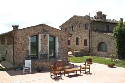 Edificio in cui si trova l'agriturismo