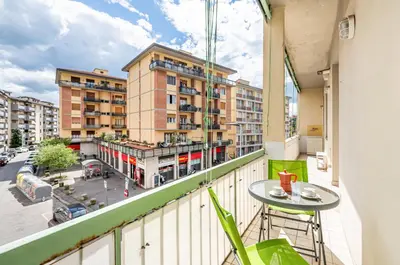 Balcone o terrazza di GuestHost - Florence Quiet and Cozy Apartment with Balcony