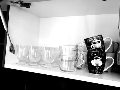 Set per la preparazione di tè e caffè presso L'Angolo di Firenze - The Florence Corner