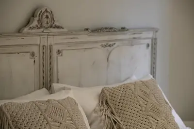 Letto o letti in una camera di Bright 3-Bedroom Apartment with Patio in Florence Historic Center Near Duomo