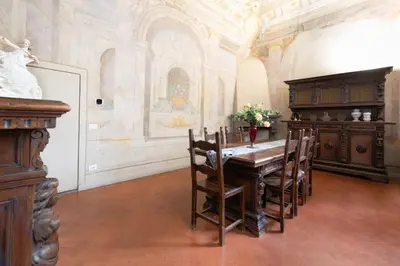 Cucina o angolo cottura di Santo Spirito Frescoed 6 sleeps apartment
