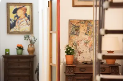 Planimetria di Santo Spirito Frescoed 6 sleeps apartment