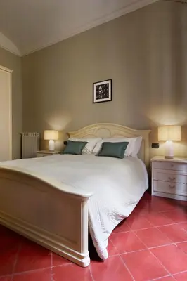Letto o letti in una camera di Charming & Authentic 1BR in Florence Historic Center, Near the Duomo