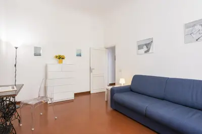 Area soggiorno di Apartments Florence - Rucellai apartment 1bd