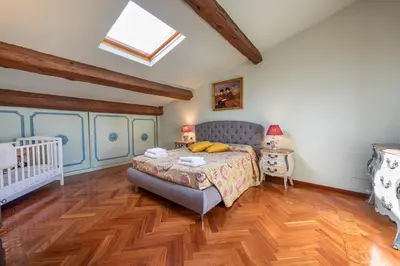 Letto o letti in una camera di Ippopotamo by Mmega